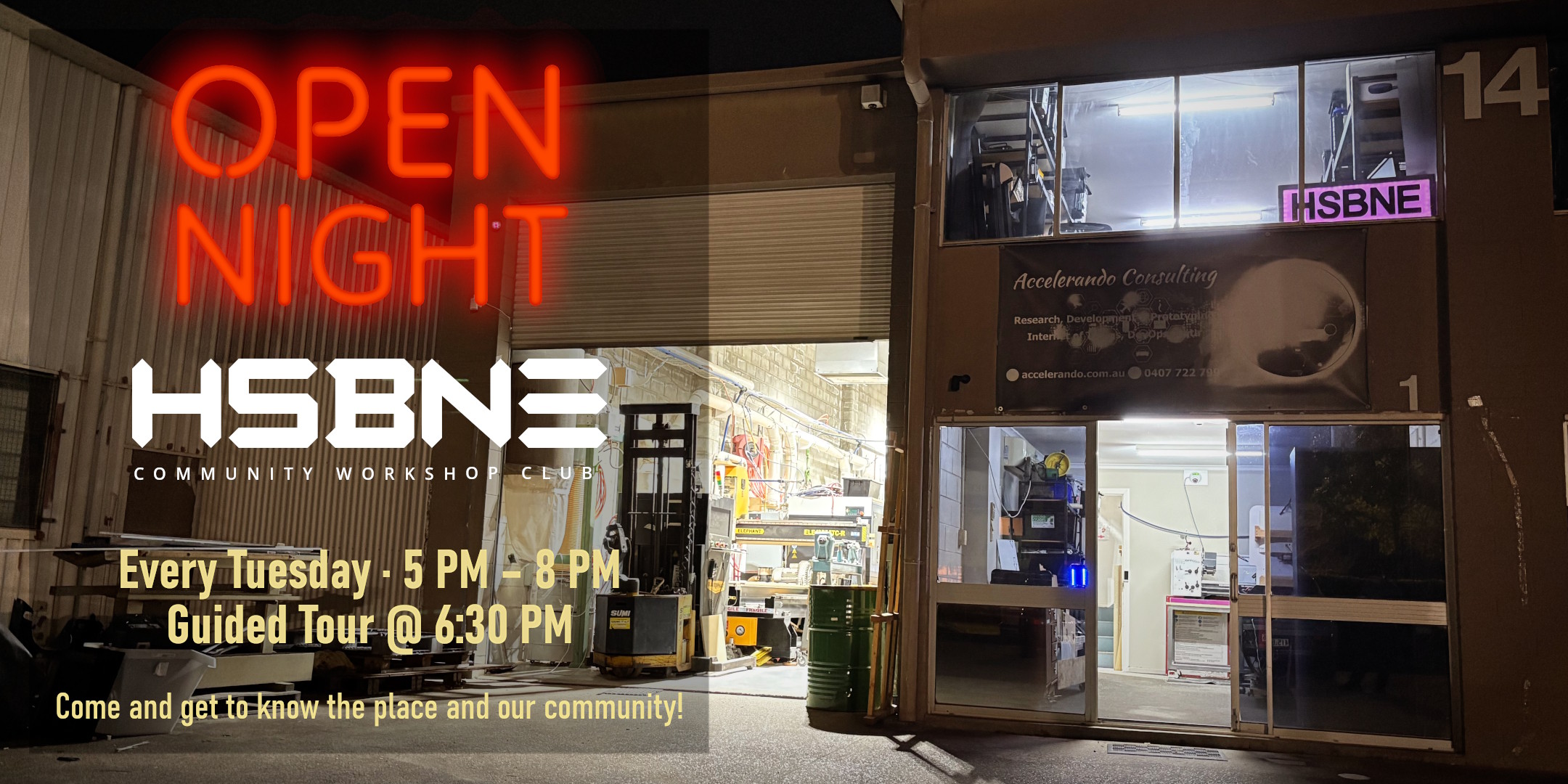 Open Nights at HSBNE